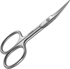 Jestilo Stainless Steel Nail Scissors - Professional Cuticle & Multi-Purpose Scissors